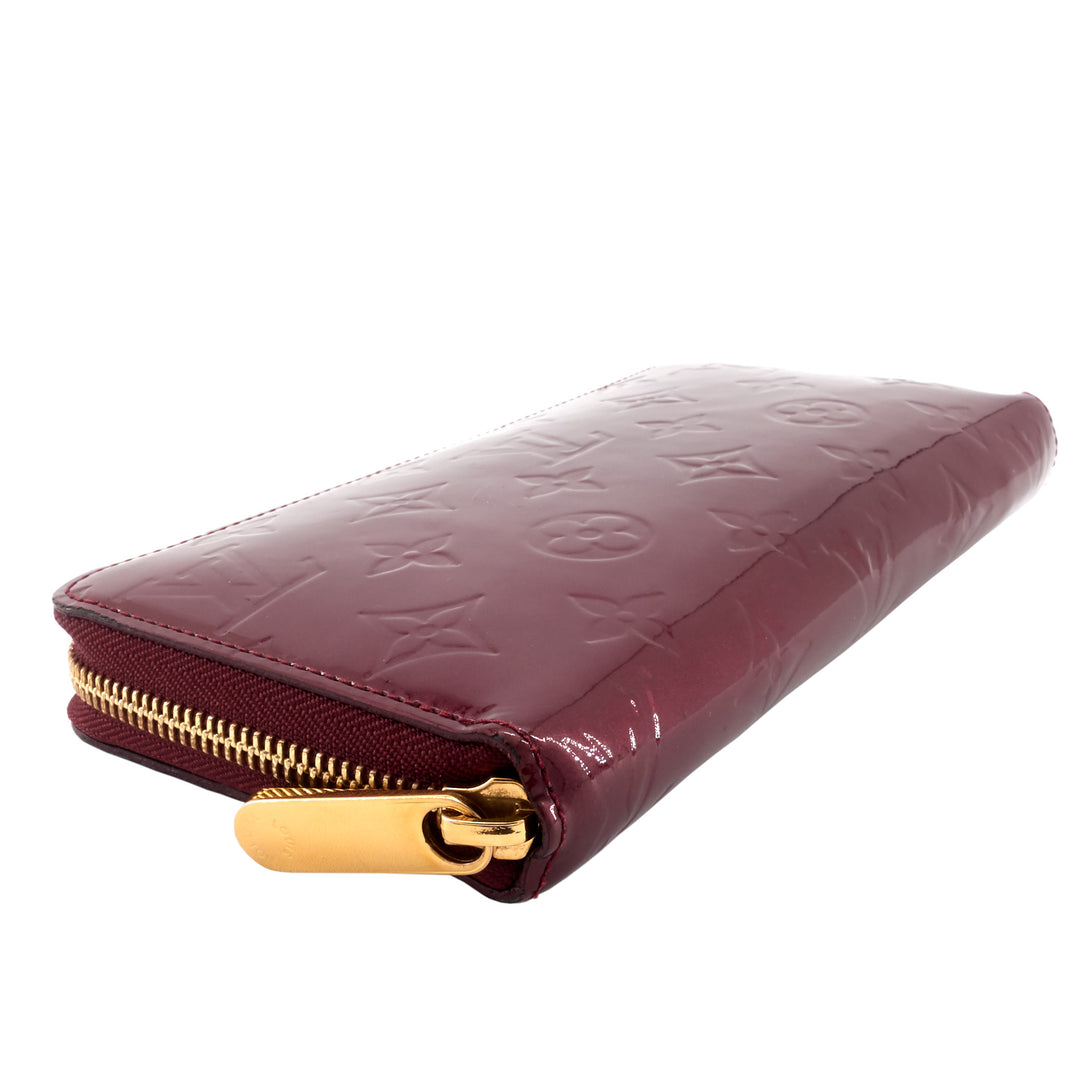 Zippy Monogram Vernis Leather Wallet