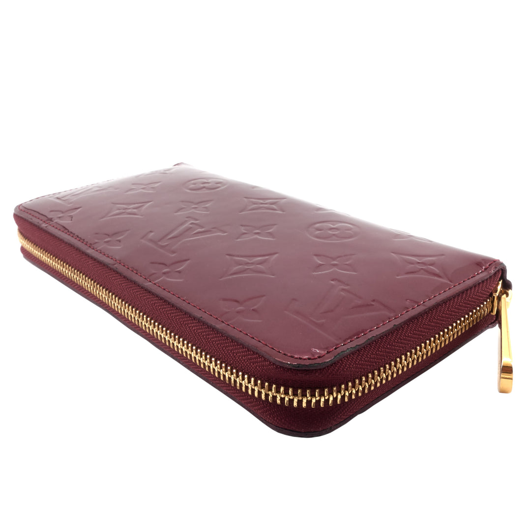 Zippy Monogram Vernis Leather Wallet