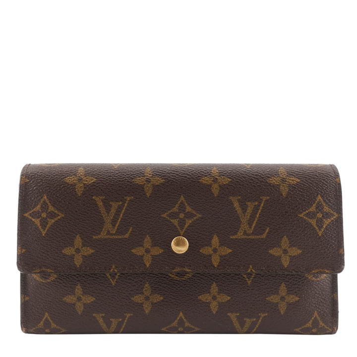 Porte Tresor International Monogram Canvas Wallet