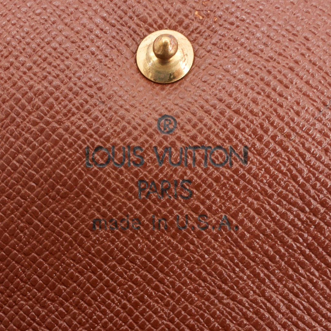 Porte Tresor International Monogram Canvas Wallet