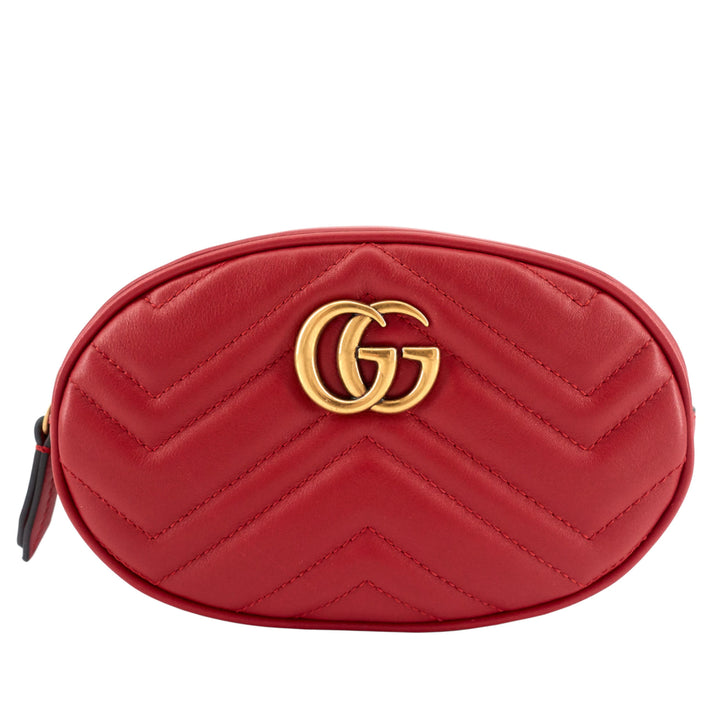 GG Marmont Calfskin Leather Belt Bag