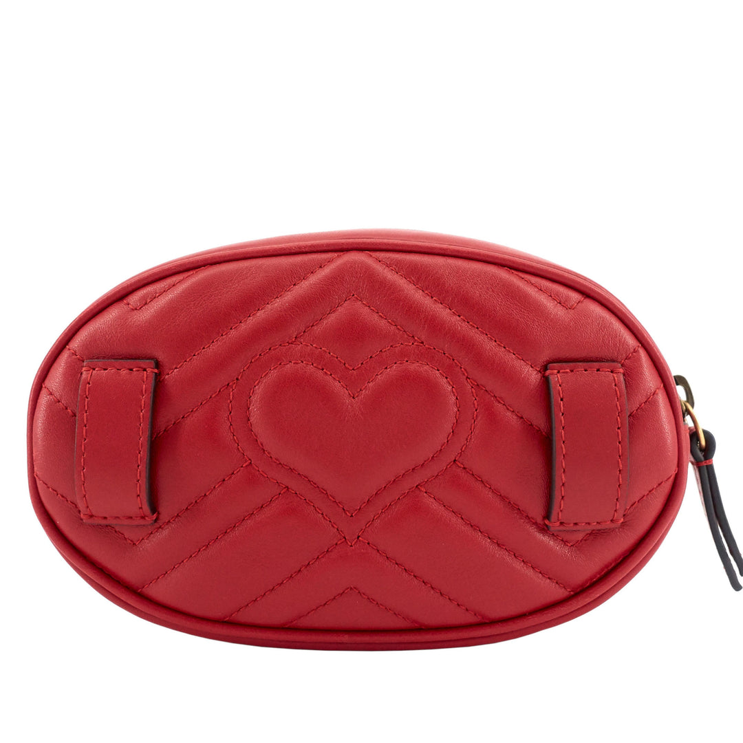 GG Marmont Calfskin Leather Belt Bag