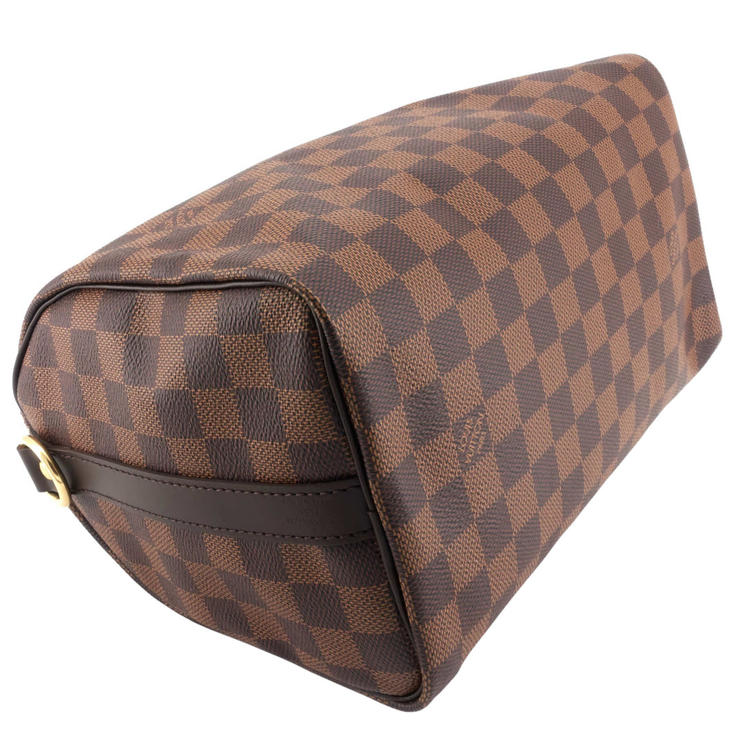 Speedy 25 Bandoulière Damier Ebene Canvas Bag