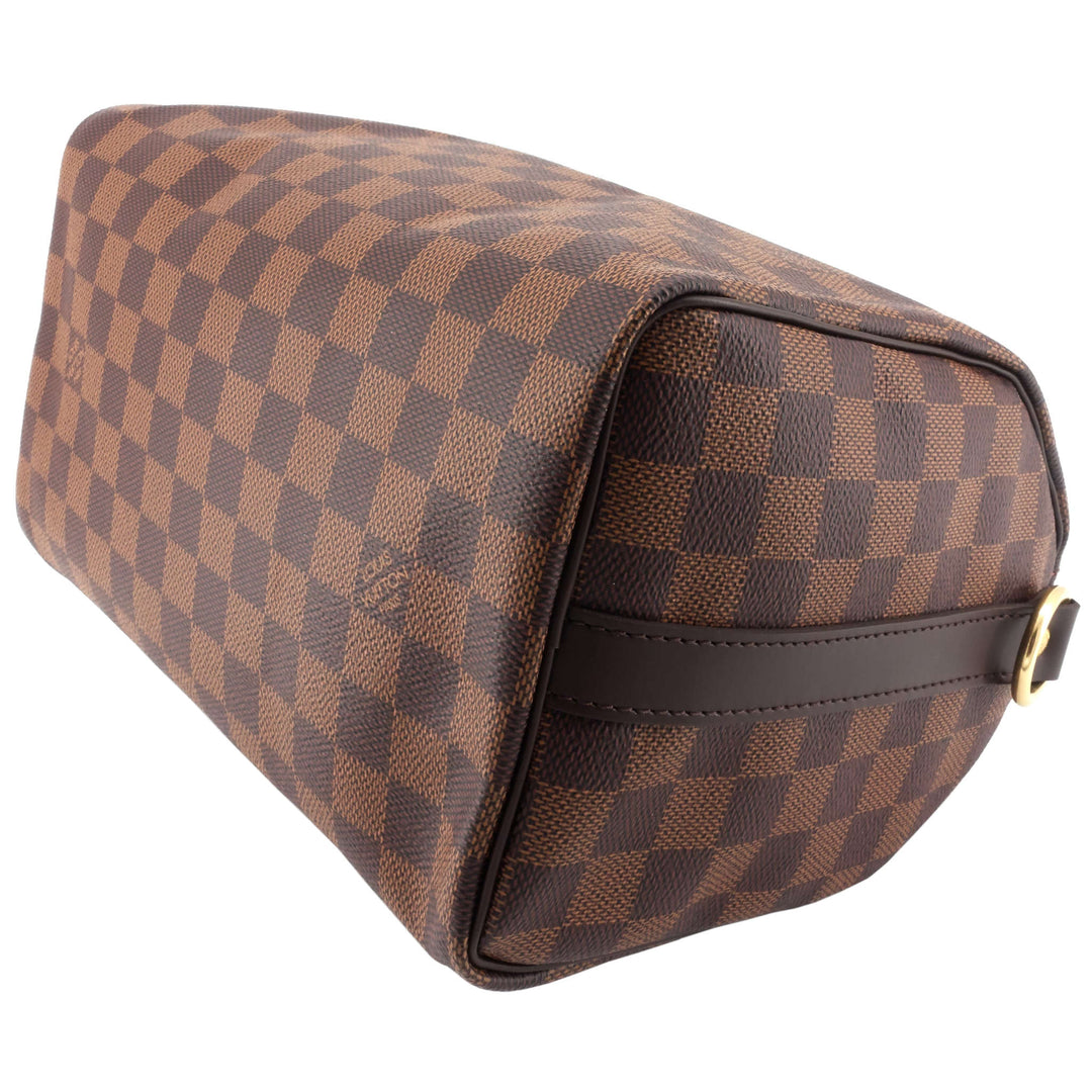 Speedy 25 Bandoulière Damier Ebene Canvas Bag