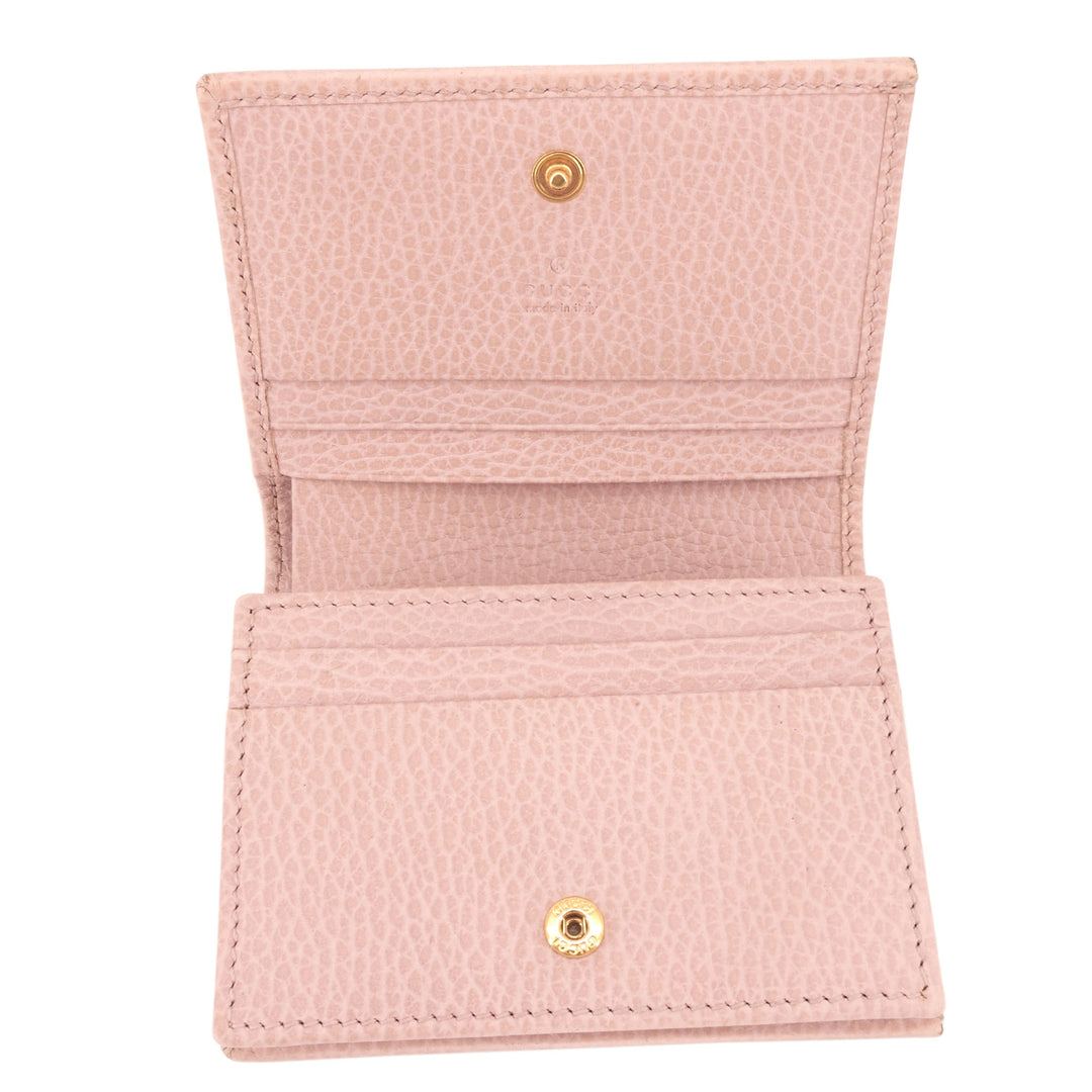 GG Marmont Card Case Wallet