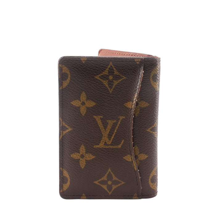 Monogram Canvas Pocket Organizer and Card Holder