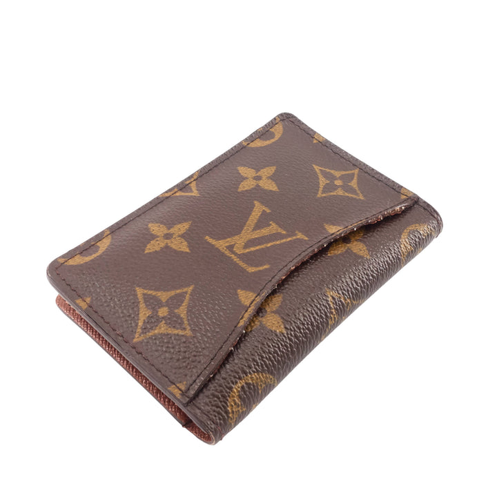 Monogram Canvas Pocket Organizer and Card Holder