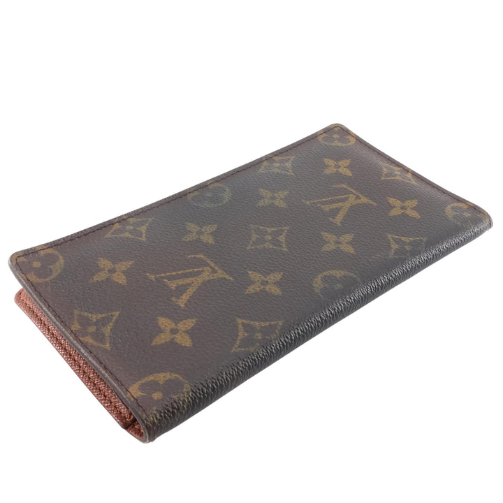 Monogram Canvas Long Slim Wallet