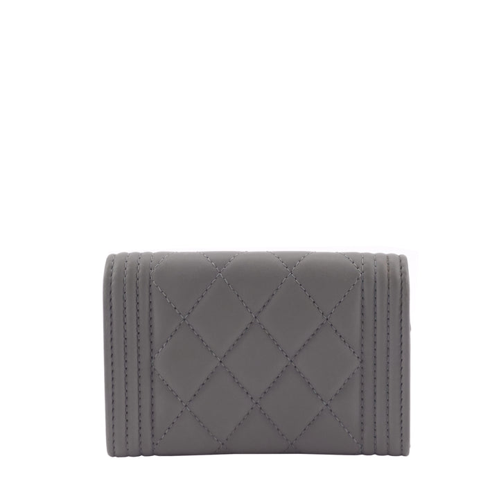 Boy Lambskin Leather Card Holder