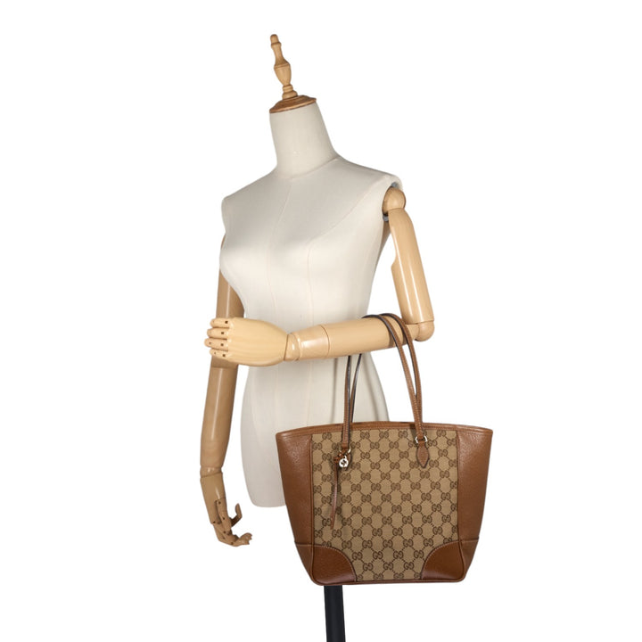 Bree Small Monogram Canvas Tote Bag