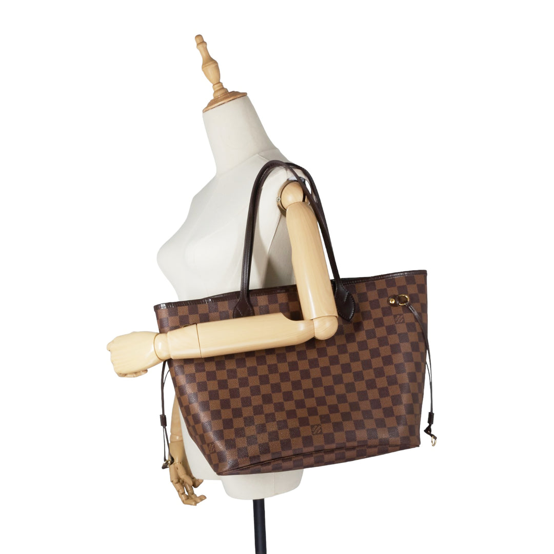 Neverfull MM Damier Ebene Canvas Bag