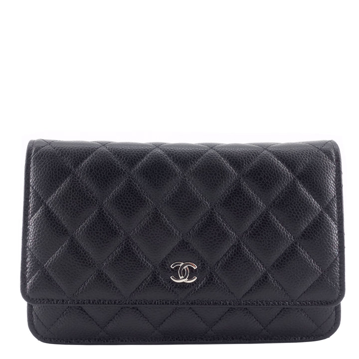 Wallet on Chain Caviar Leather Bag