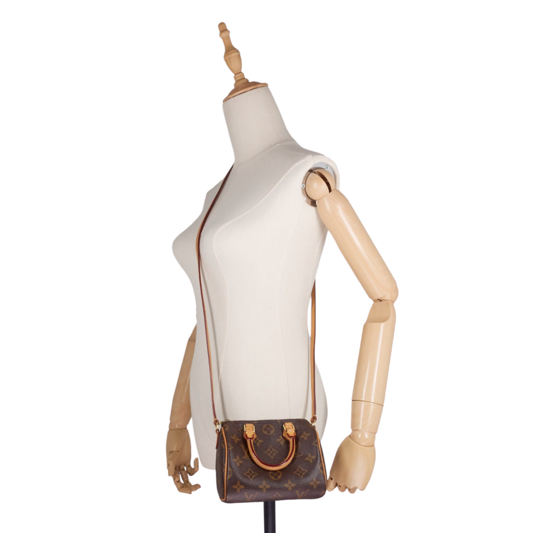 Speedy Nano Monogram Canvas Bag