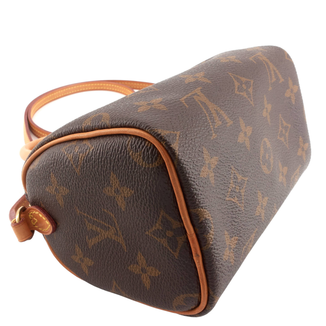 Speedy Nano Monogram Canvas Bag