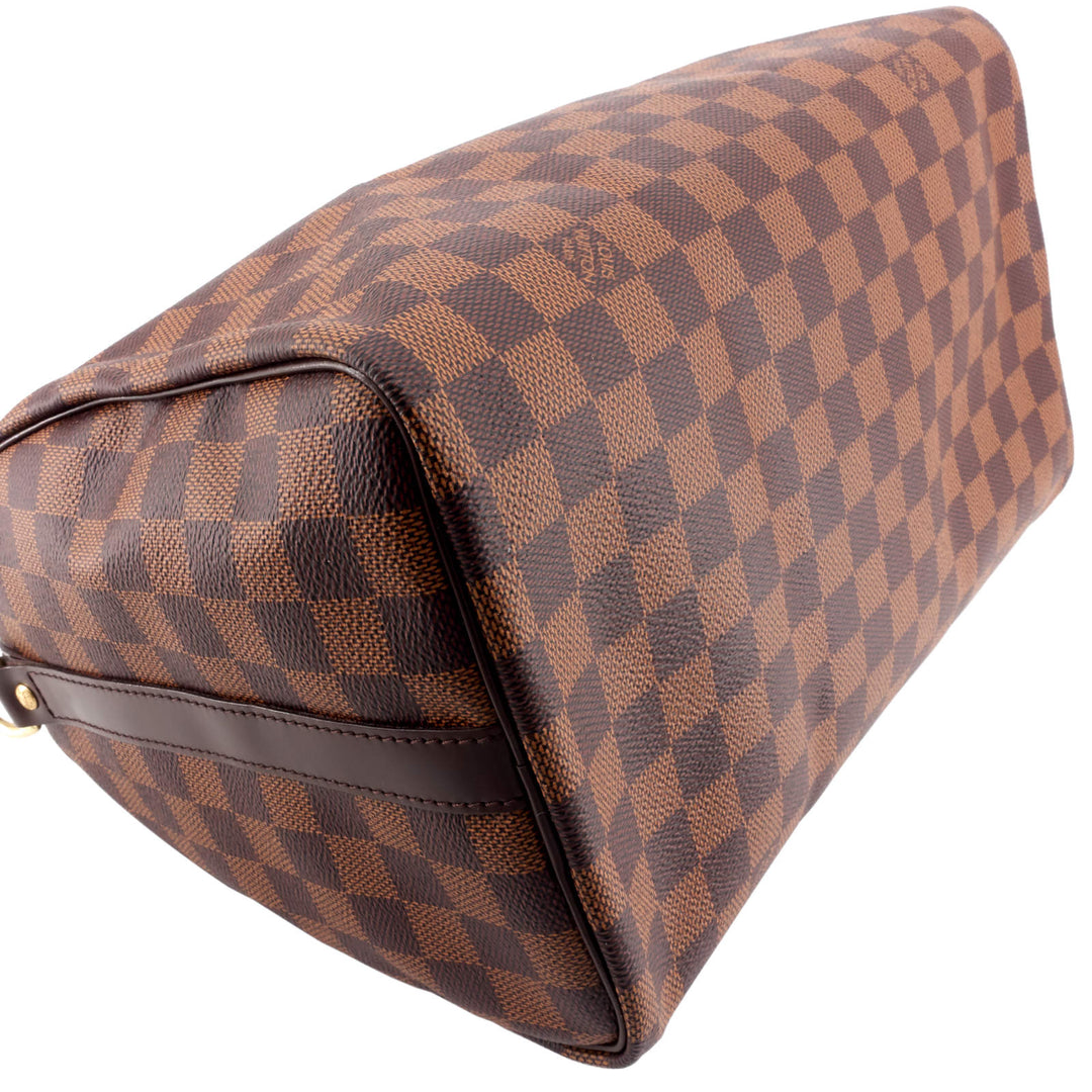 Speedy Bandoulière 30 Damier Ebene Canvas Bag