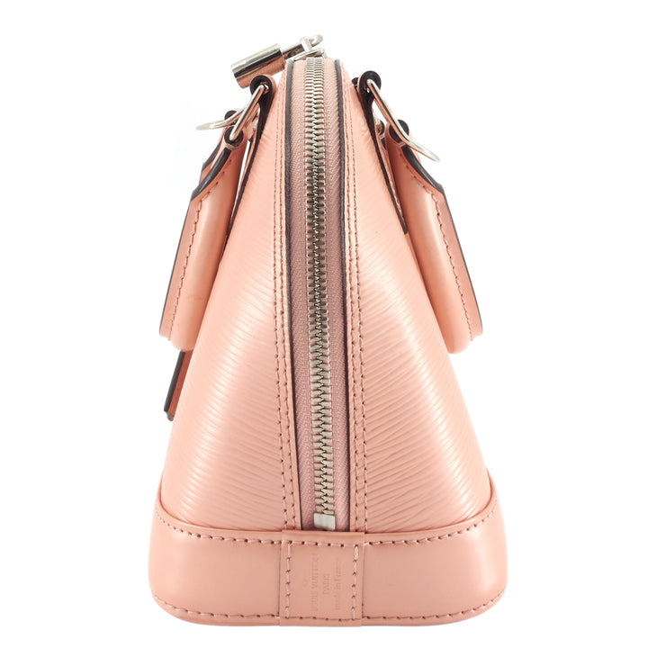 Alma BB Epi Leather Rose Nacre Bag