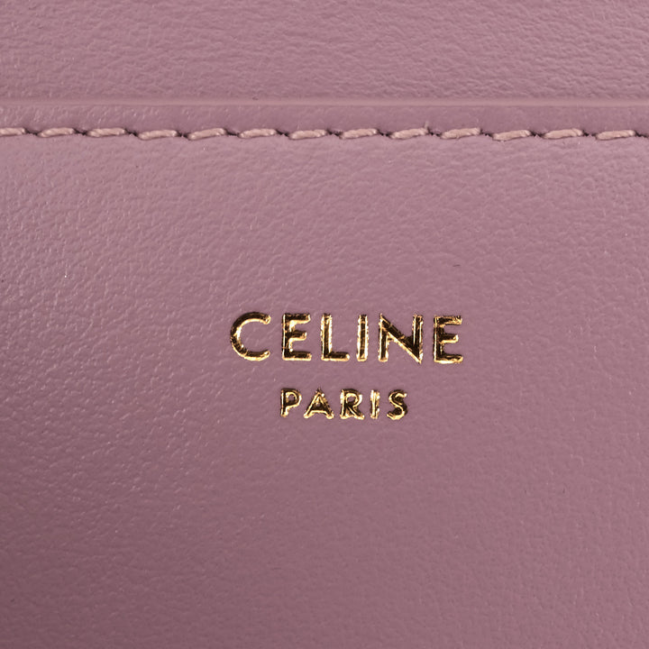 Compact Coin Triomphe Calfskin Leather Wallet