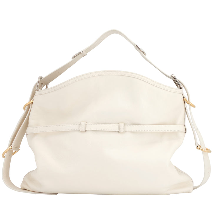 Voyou Medium Calfskin Leather Bag
