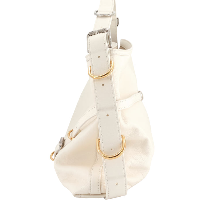 Voyou Medium Calfskin Leather Bag