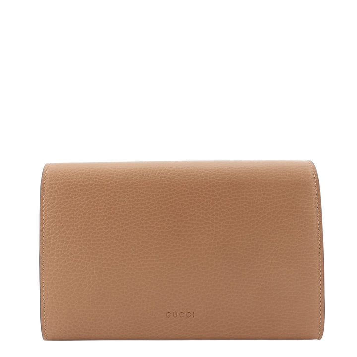 Dionysus Textured Leather Mini Wallet