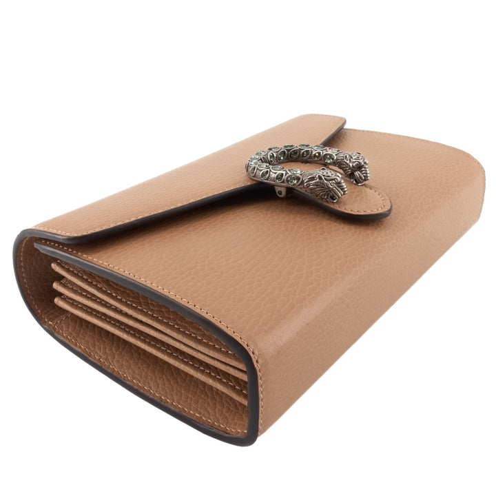 Dionysus Textured Leather Mini Wallet