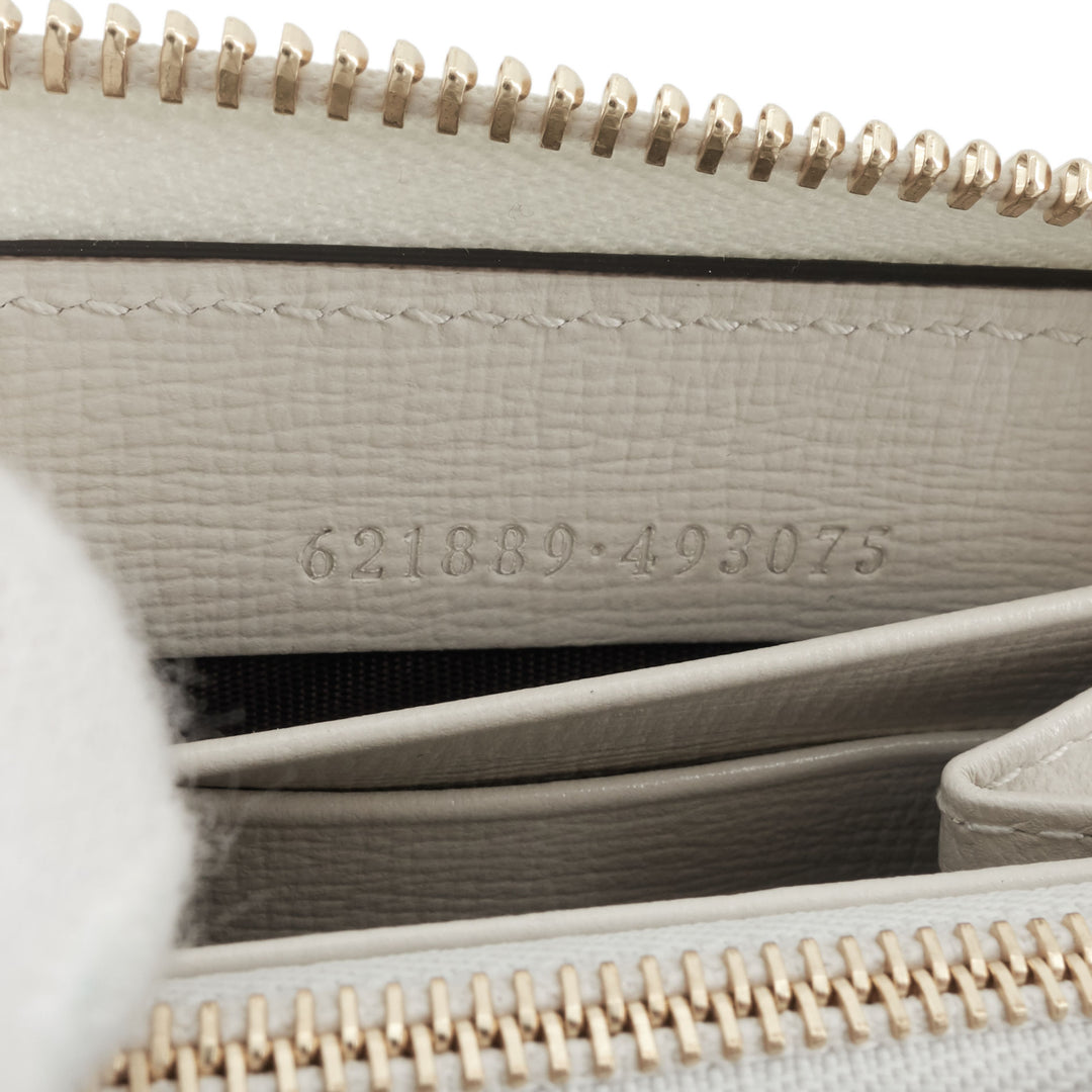 Horsebit 1955 GG Supreme Canvas Zip Around Wallet