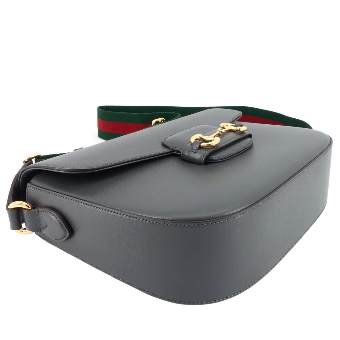 Horsebit 1955 Large Leather Shoulder Bag