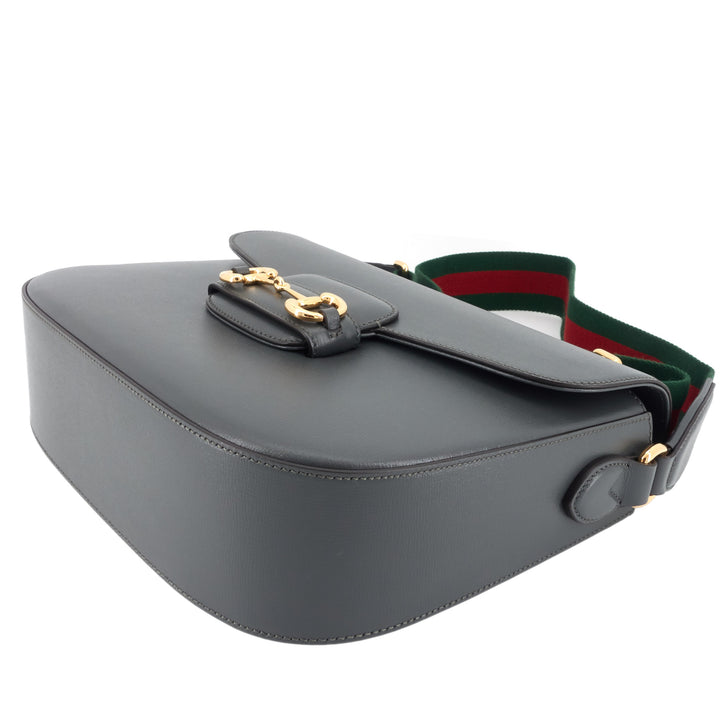 Horsebit 1955 Large Leather Shoulder Bag