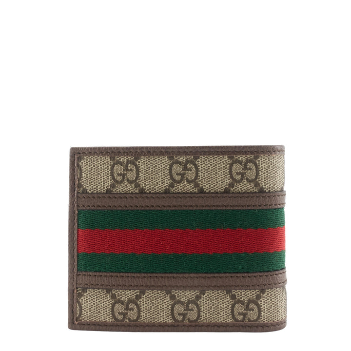 Ophidia GG Canvas and Leather Wallet
