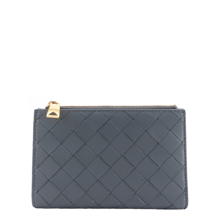 Intrecciato Leather Medium Bifold Wallet
