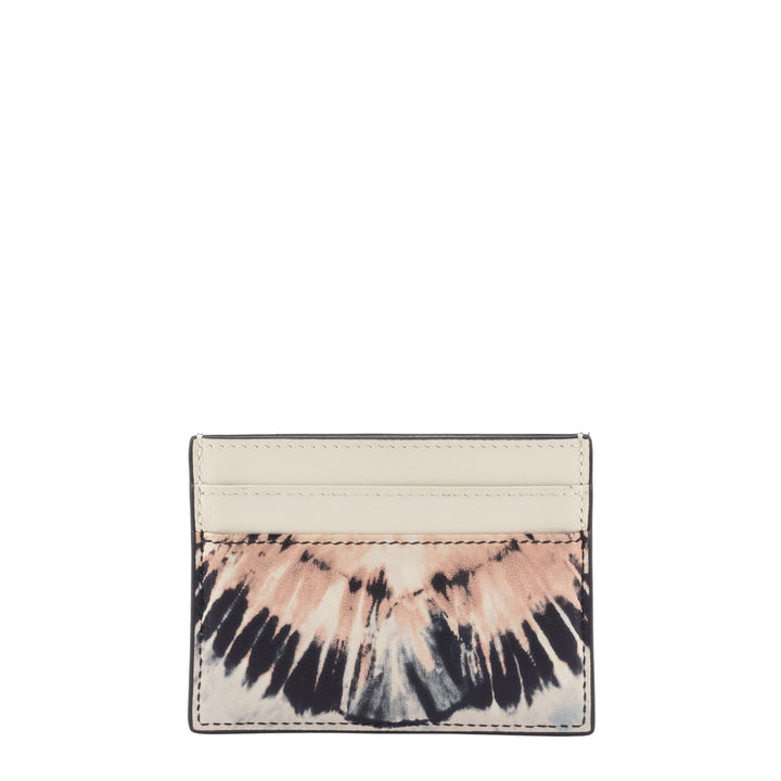 Tie Dye 30 Montaigne Calfskin Card Holder
