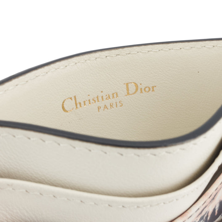 Tie Dye 30 Montaigne Calfskin Card Holder
