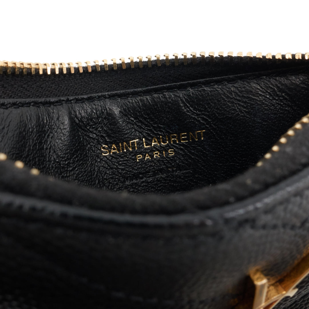 Cassandre Matelassé Fragments Grain de Poudre Leather Card Case
