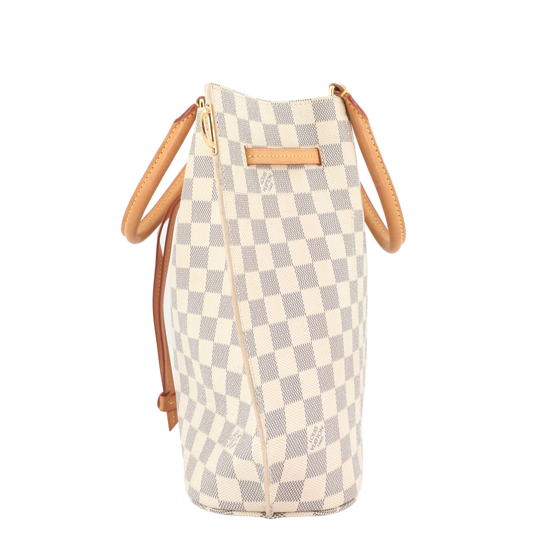 Girolata Damier Azur Canvas Tote Bag