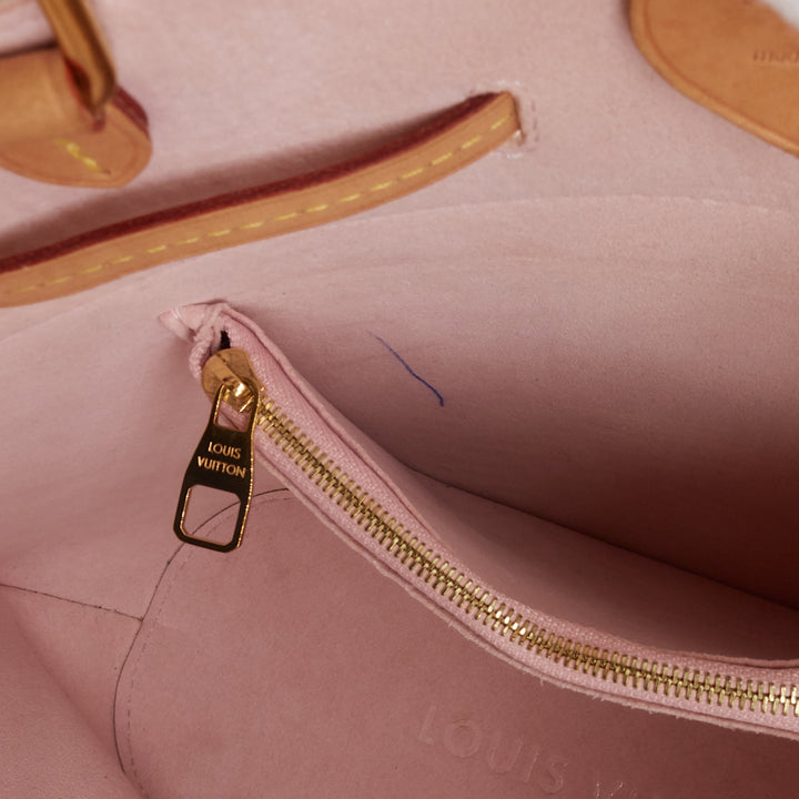 Girolata Damier Azur Canvas Tote Bag