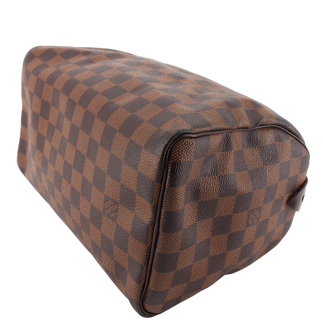 Speedy 25 Damier Ebene Canvas Bag