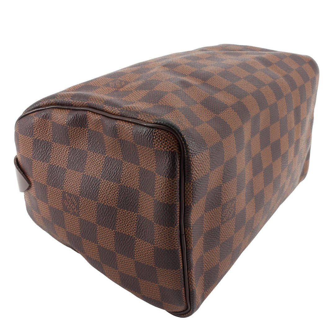 Speedy 25 Damier Ebene Canvas Bag