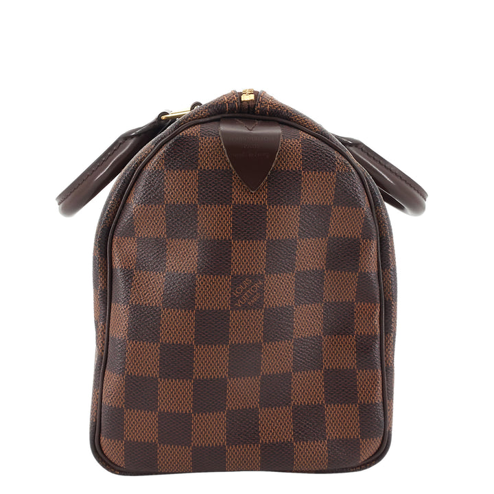 Speedy 25 Damier Ebene Canvas Bag