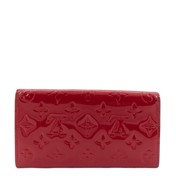 Sarah Vernis Leather Wallet