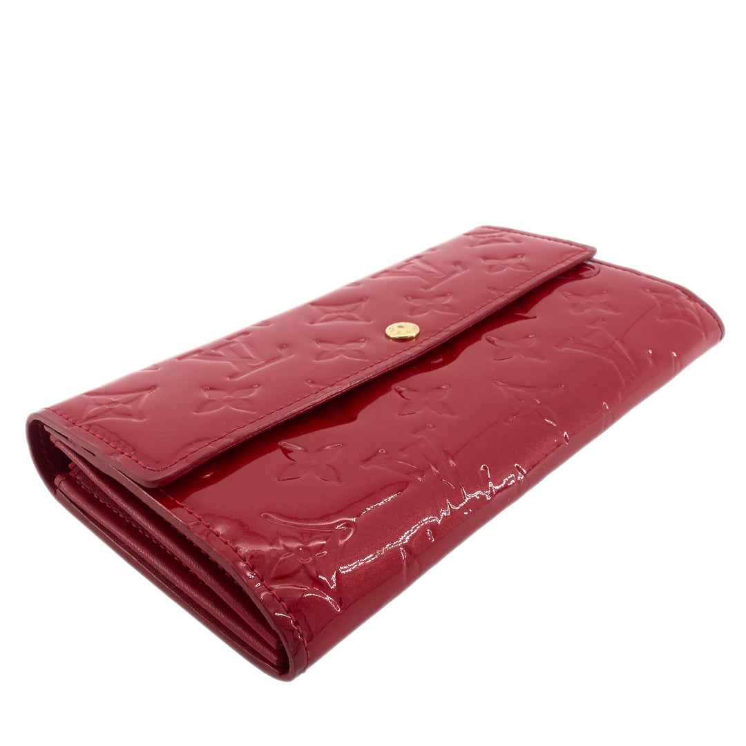 Sarah Vernis Leather Wallet