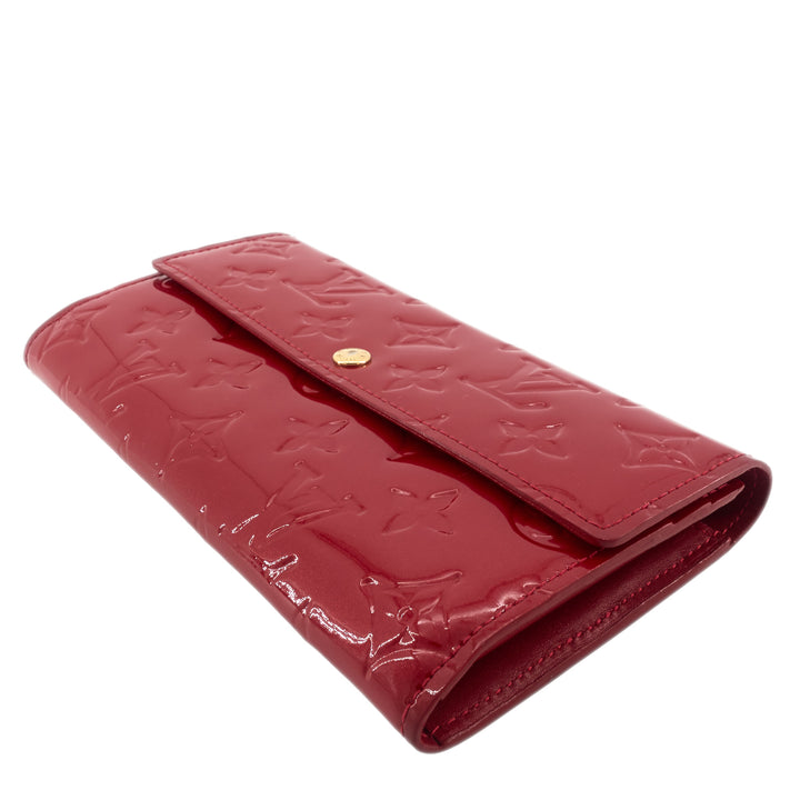 Sarah Vernis Leather Wallet