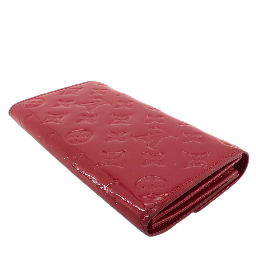 Sarah Vernis Leather Wallet