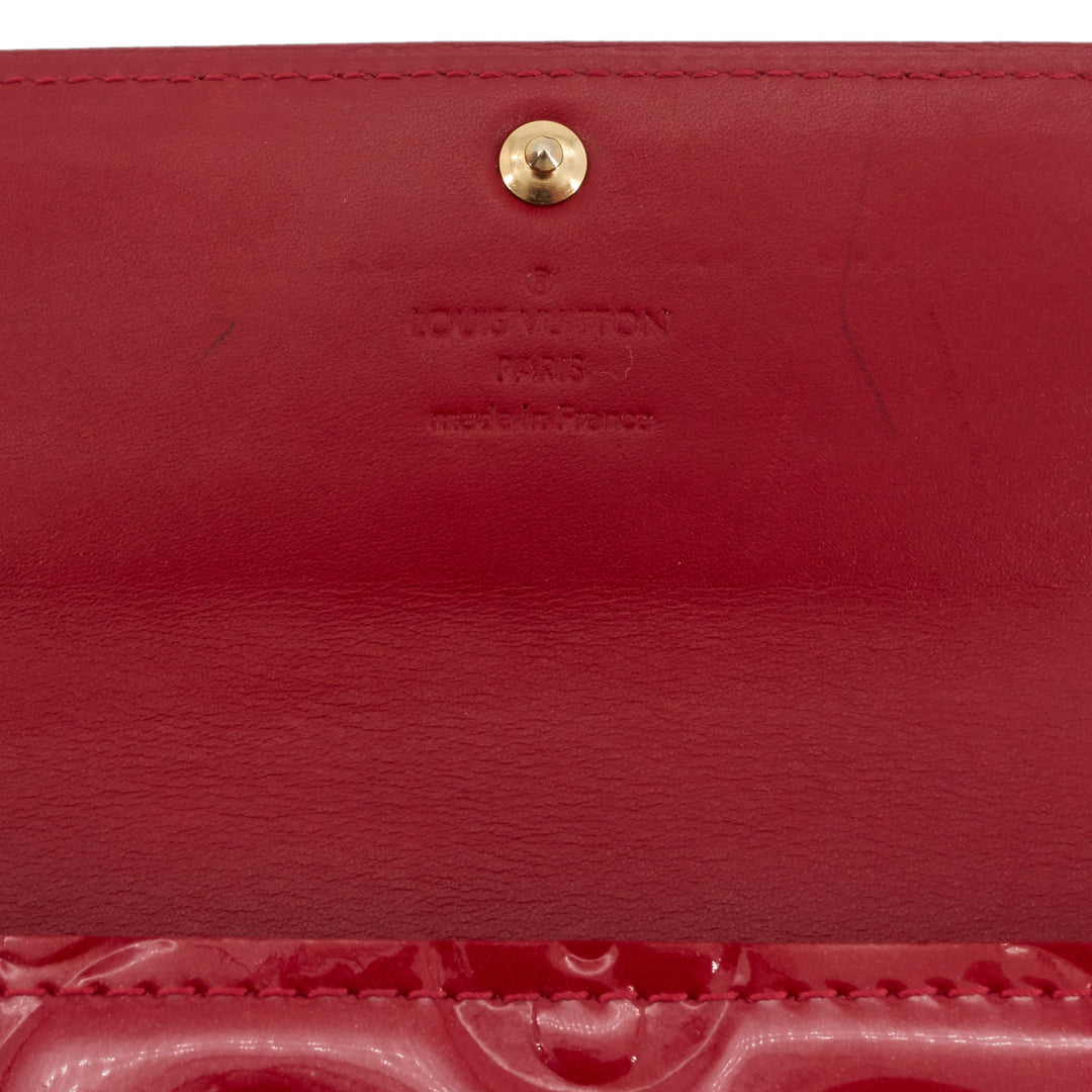 Sarah Vernis Leather Wallet