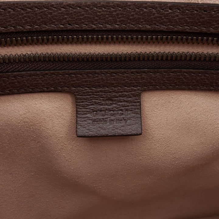 GG Supreme Canvas Web Ophidia Portfolio Pouch
