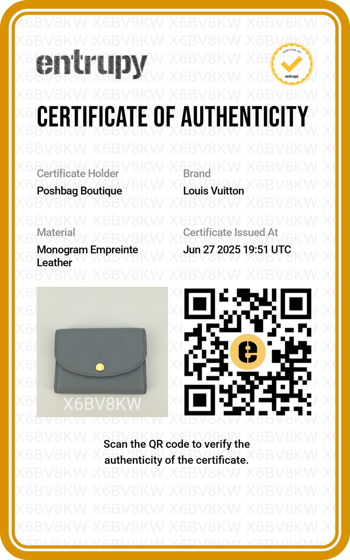 Rosalie Monogram Empreinte Leather Coin Purse