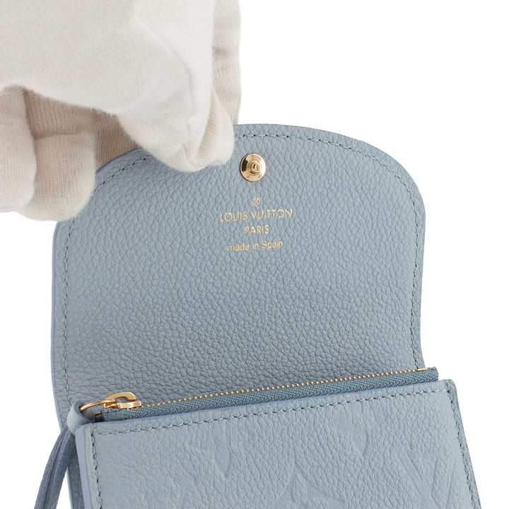 Rosalie Monogram Empriente Leather Coin Purse