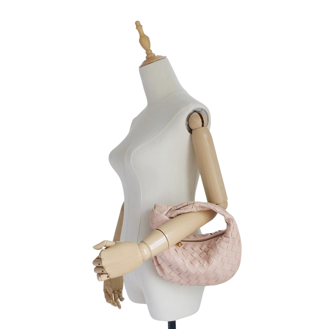 Jodie Mini Leather Hobo Bag