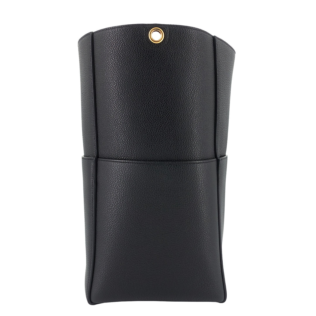 Sangle Large Calfskin Leather Bucket Bag