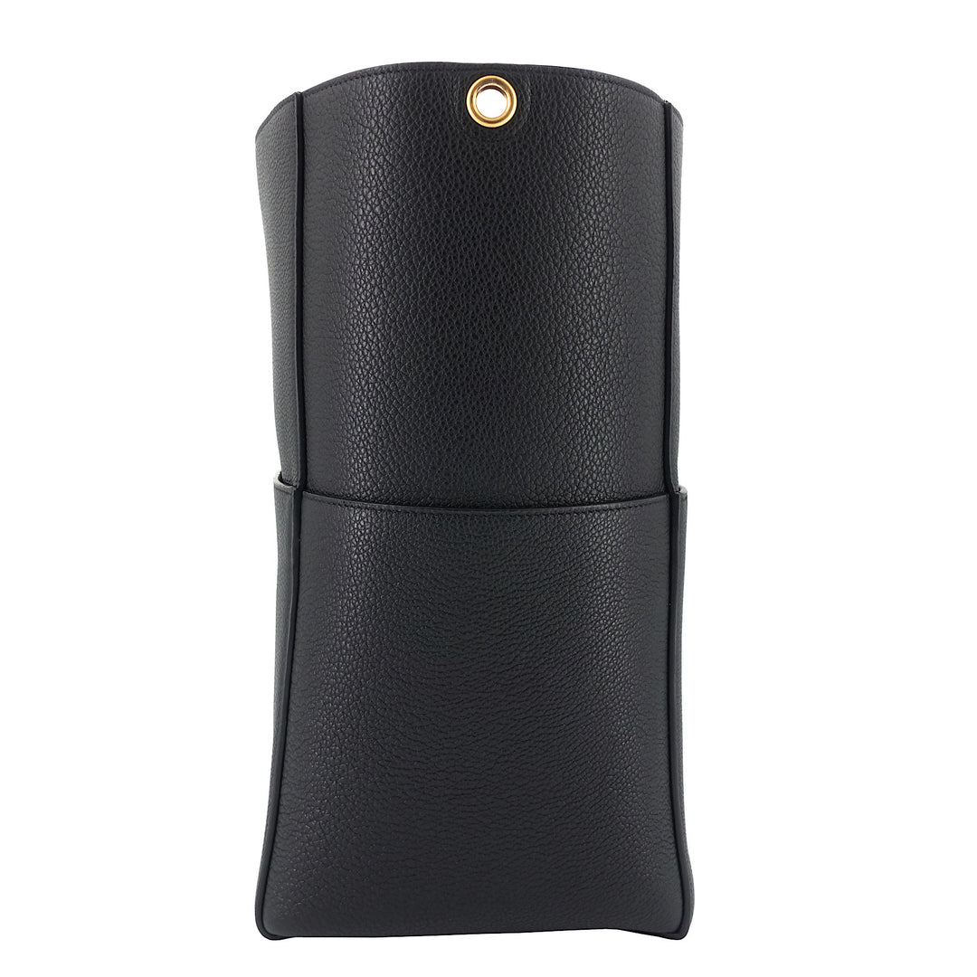 Sangle Large Calfskin Leather Bucket Bag