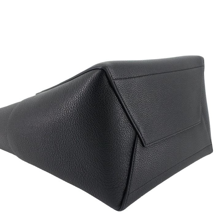 Sangle Large Calfskin Leather Bucket Bag